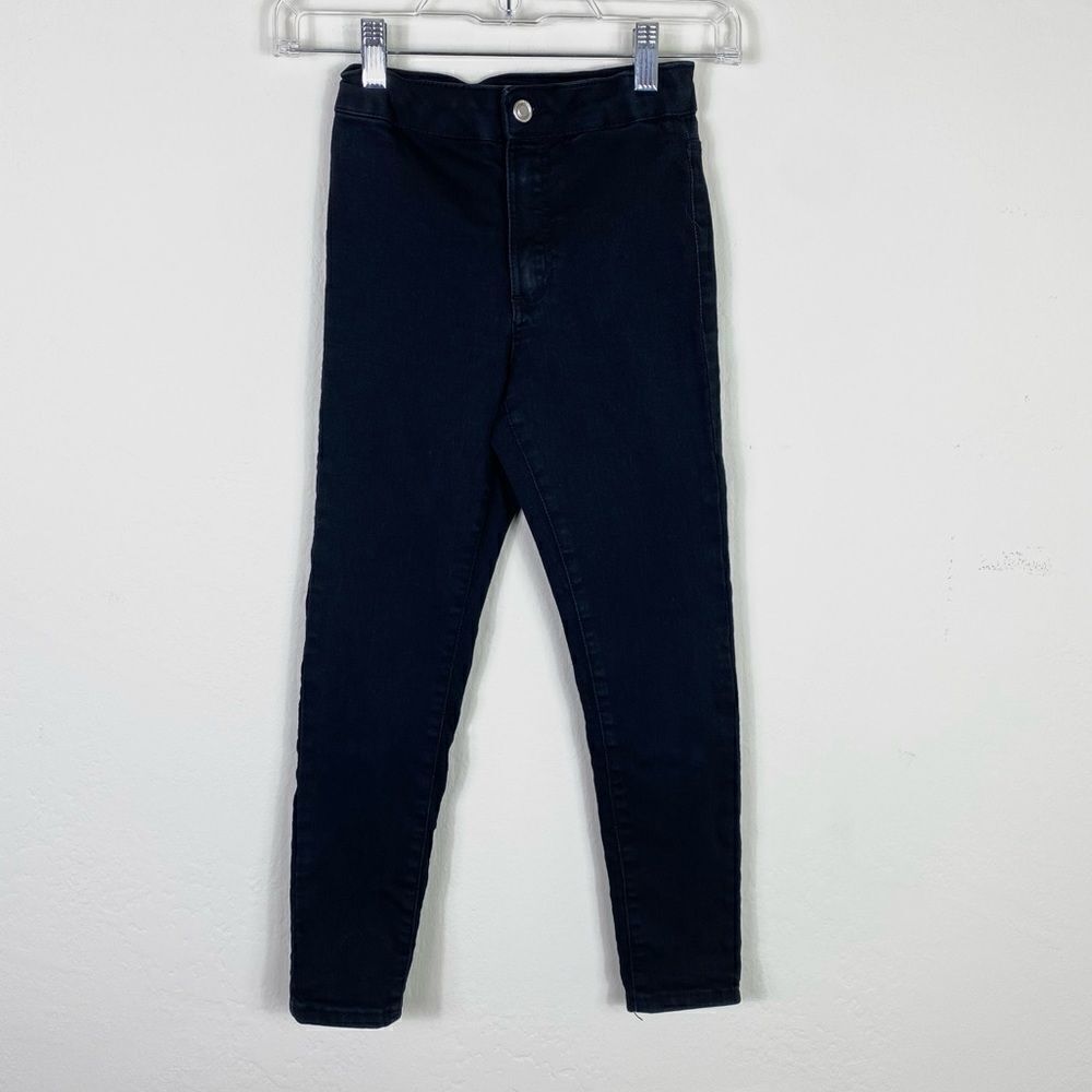 Zara Kids Black Skinny Jeans with Adjustable Inner Waist
